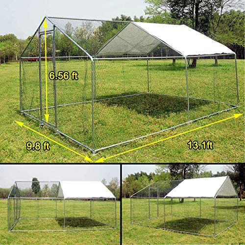 walnest Large Walk in Chicken Coop Hen House Enclosure Pen 